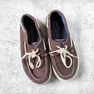 Sperry Topsider boys boat shoes slip ons size 13